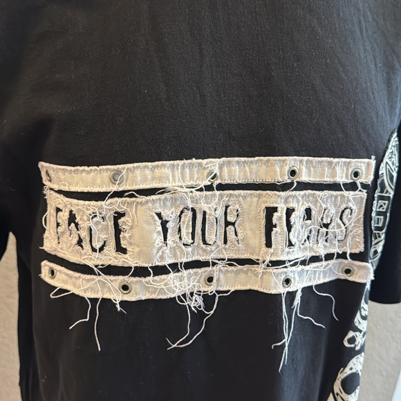 BLack Label black Graphic Men's Shirt Large/Xlarge - Picture 2 of 8